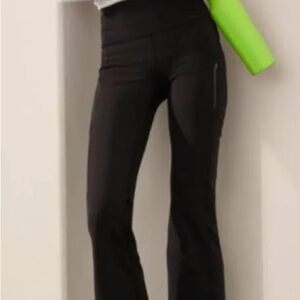 Athleta Black Rainier Bootcut Pant